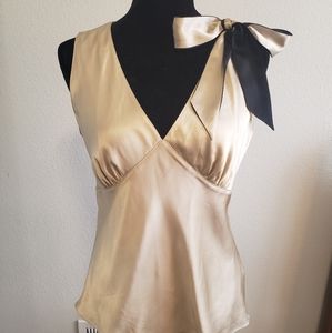 Silk banana republic top